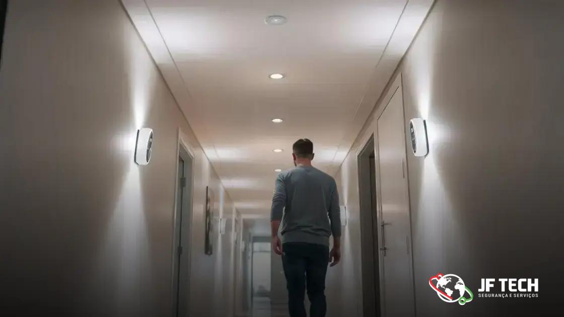 Benefícios de instalar sensor de movimento em corredores internos Benefícios de instalar sensor de movimento em corredores internos