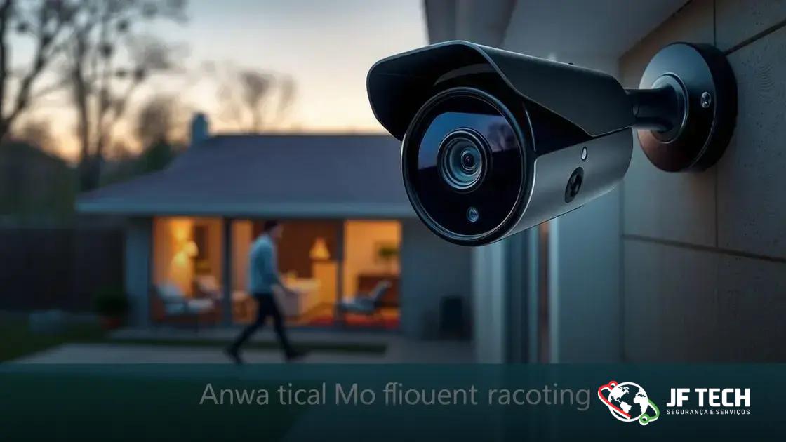 câmeras com rastreamento de movimento automático: proteja seu espaço com alta tecnologia