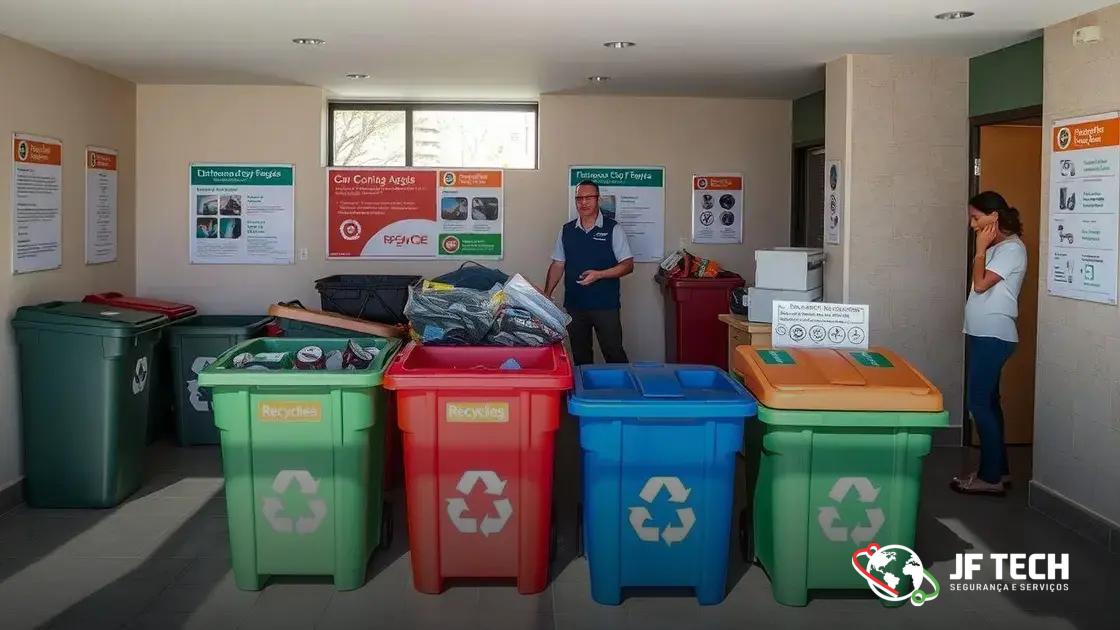 como organizar a coleta seletiva dentro do condomínio como organizar a coleta seletiva dentro do condomínio