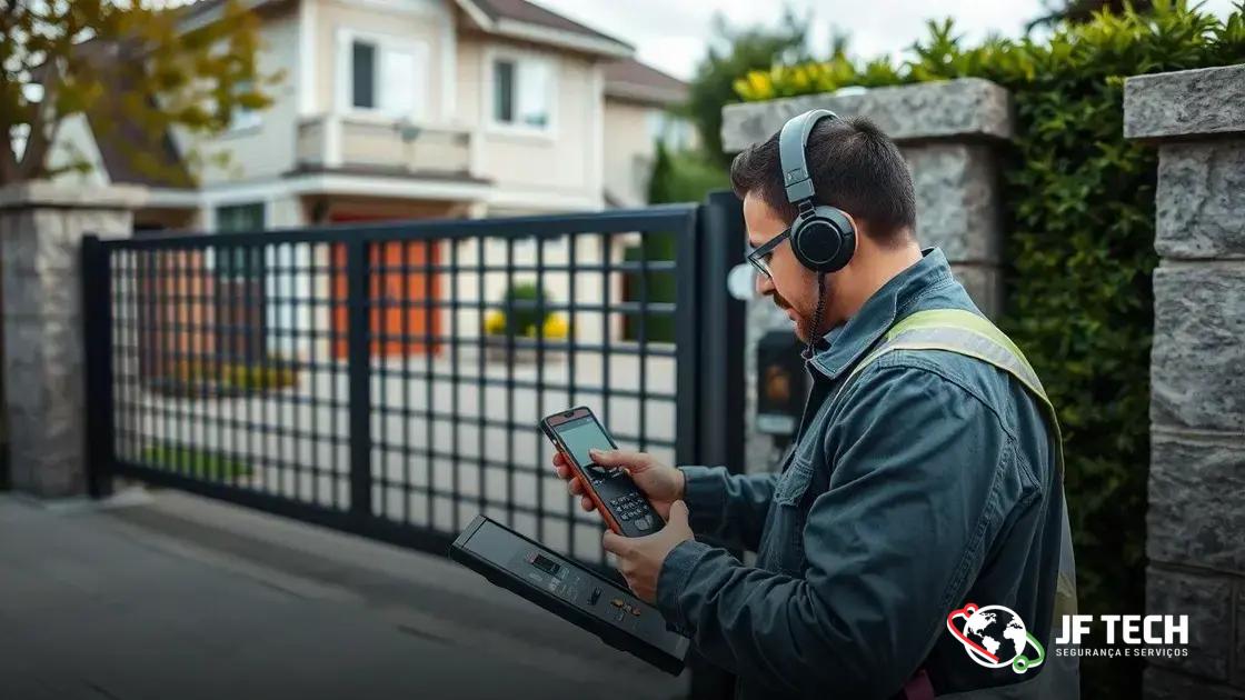 tecnologias atuais usadas na manutenção de portões automáticos tecnologias atuais usadas na manutenção de portões automáticos