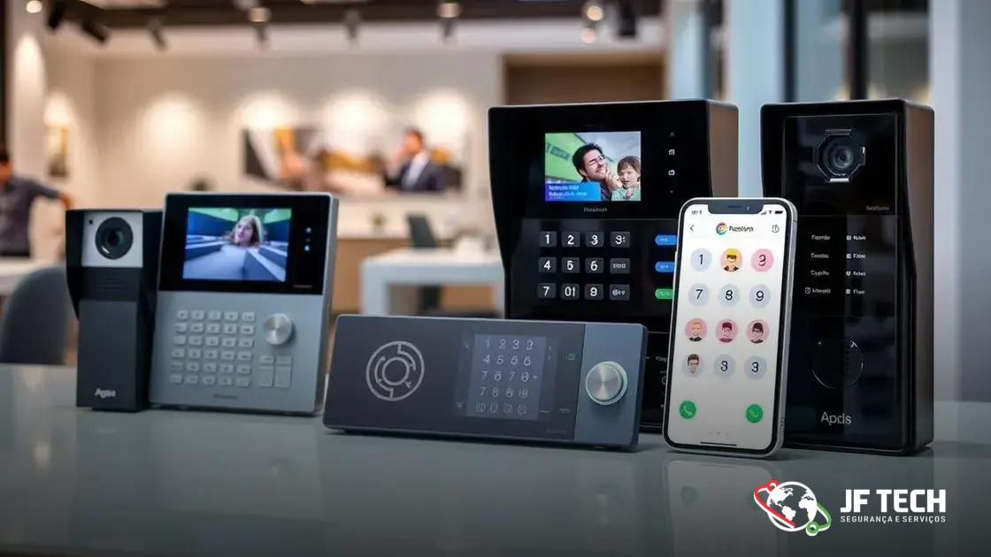 Tipos de interfones IP mais comuns no mercado Tipos de interfones IP mais comuns no mercado