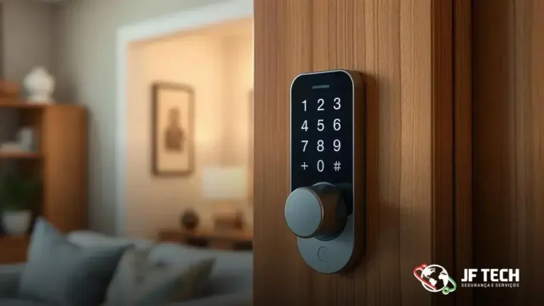 Nunca mais perca suas chaves! Fechadura digital