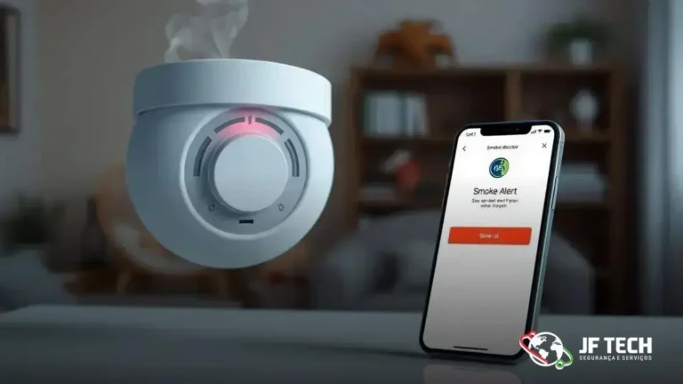 Sua casa em segurança: alertas de fumaça no seu celular