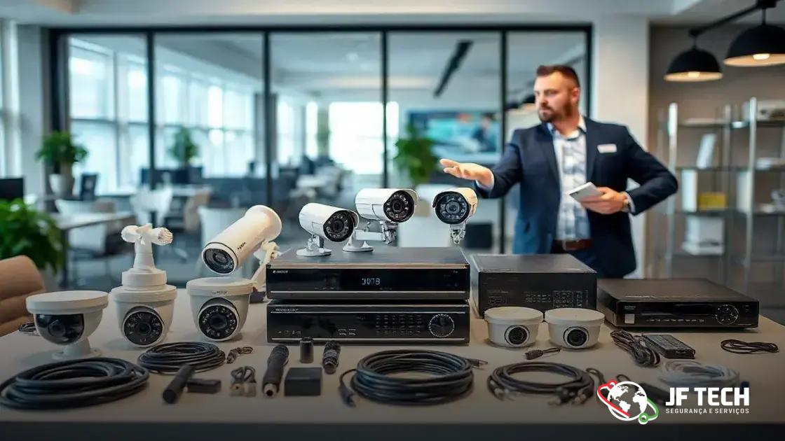 Principais componentes do sistema de cftv e seus custos Principais componentes do sistema de cftv e seus custos