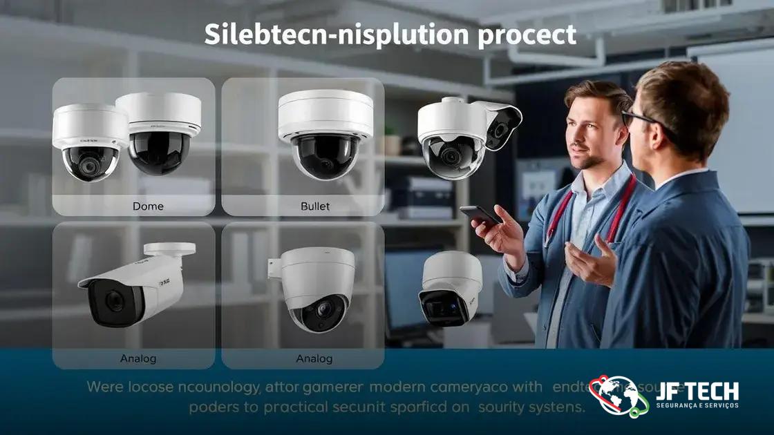 Principais tipos de câmeras e suas vantagens práticas Principais tipos de câmeras e suas vantagens práticas