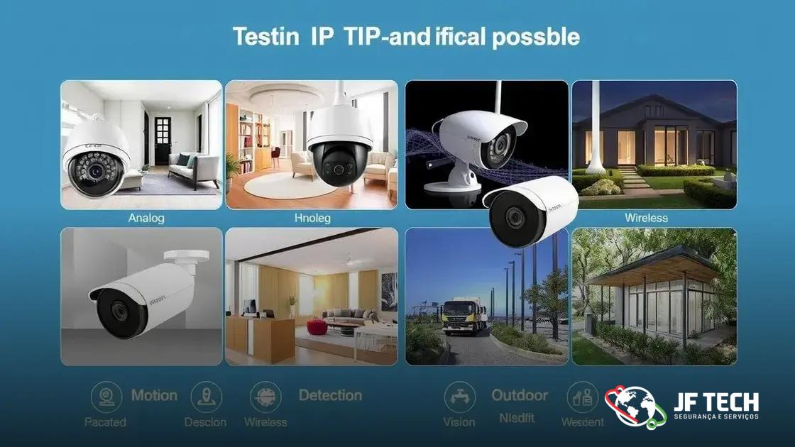 Tipos de câmeras disponíveis e suas funcionalidades práticas Tipos de câmeras disponíveis e suas funcionalidades práticas