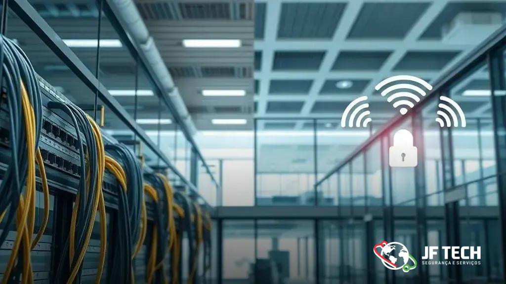 Cabeamento estruturado vs redes sem fio: o que priorizar em segurança para seu negócio